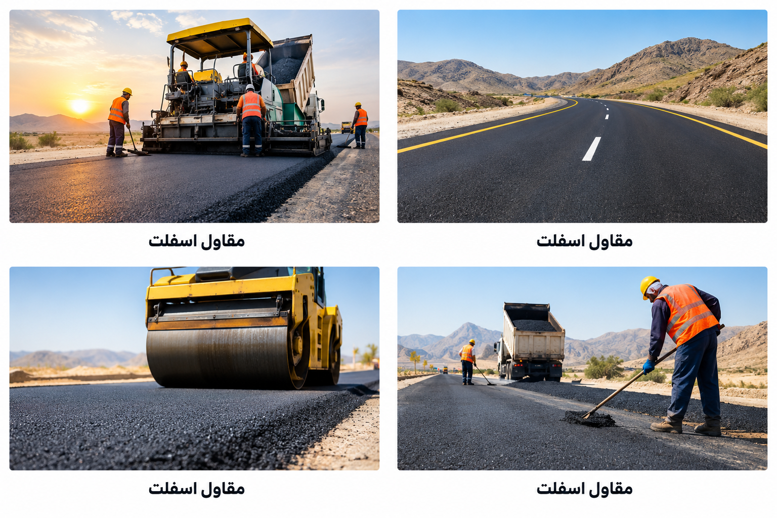 مقاول اسفلت وأعمال سفلتة طرق ومواقف